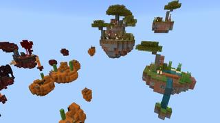Screenshot of the Minecraft Bedrock Marketplace product Skyblock Adventures created by Tristan Productions.