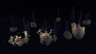 Screenshot of the Minecraft Bedrock Marketplace product Skyblock Adventures created by Tristan Productions.