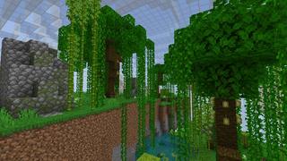 Screenshot of the Minecraft Bedrock Marketplace product Skyblock Bubbles created by Tristan Productions.