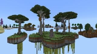 Screenshot of the Minecraft Bedrock Marketplace product Skyblock World created by Tristan Productions.
