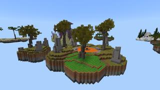 Screenshot of the Minecraft Bedrock Marketplace product Skyblock World created by Tristan Productions.