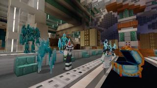 Screenshot of the Minecraft Bedrock Marketplace product Space Shenanigans created by Tristan Productions.