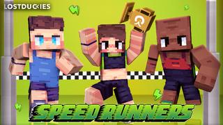 Thumbnail of the Minecraft Bedrock Marketplace product Speed Runners created by Tristan Productions.