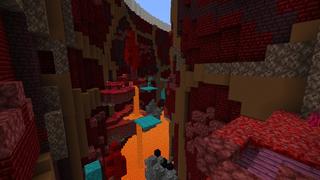 Screenshot of the Minecraft Bedrock Marketplace product Spiral Parkour created by Tristan Productions.