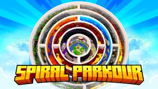 Thumbnail of the Minecraft Bedrock Marketplace product Parkour em espiral created by Tristan Productions.