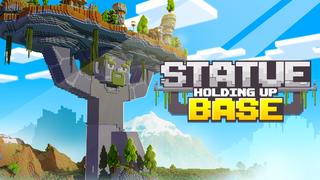 Thumbnail of the Minecraft Bedrock Marketplace product Statue Holding Up Base created by Tristan Productions.