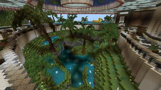 Screenshot of the Minecraft Bedrock Marketplace product Trillionaire Mansion created by Tristan Productions.