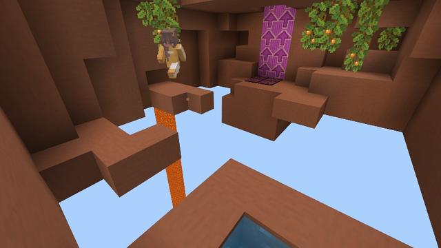 Screenshot of the Minecraft Bedrock Marketplace product Ultimate Parkour Grid created by Tristan Productions.