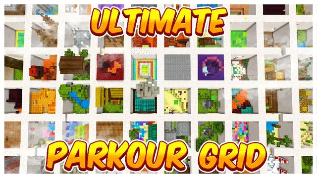 Thumbnail of the Minecraft Bedrock Marketplace product Ultimate Parkour Grid created by Tristan Productions.