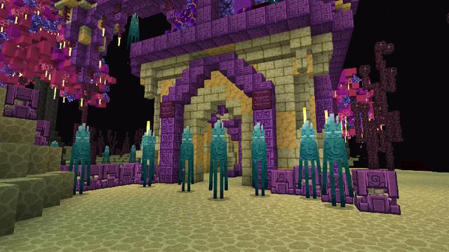 Screenshot of the Minecraft Bedrock Marketplace product Upsidedown created by Tristan Productions.