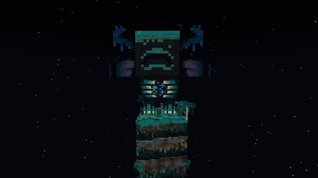 Screenshot of the Minecraft Bedrock Marketplace product Warden Parkour created by Tristan Productions.
