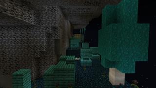 Screenshot of the Minecraft Bedrock Marketplace product Warden Parkour created by Tristan Productions.