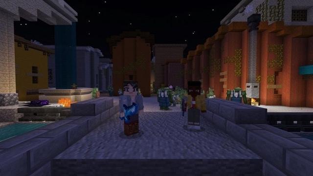 Screenshot of the Minecraft Bedrock Marketplace product Zombies created by Tristan Productions.