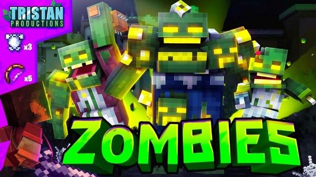 Thumbnail of the Minecraft Bedrock Marketplace product Zombies created by Tristan Productions.