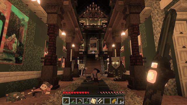 Screenshot of the Minecraft Bedrock Marketplace product Ultimate Pale Garden created by TrixyBlox.