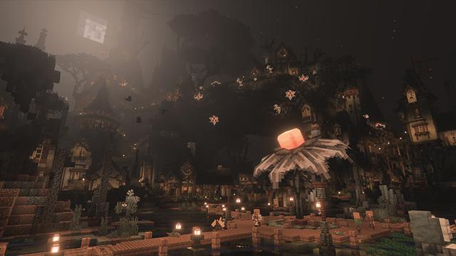 Screenshot of the Minecraft Bedrock Marketplace product Ultimate Pale Garden created by TrixyBlox.