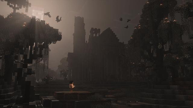 Screenshot of the Minecraft Bedrock Marketplace product Ultimate Pale Garden created by TrixyBlox.