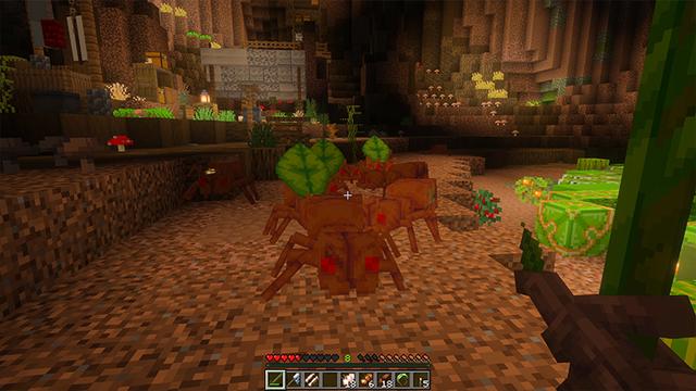 Screenshot of the Minecraft Bedrock Marketplace product Ultimate Survival: Solarpunk Island created by TrixyBlox.