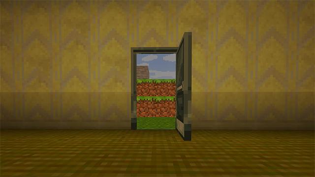 Screenshot of the Minecraft Bedrock Marketplace product BACKROOMS Add-On created by Tsunami Studios.