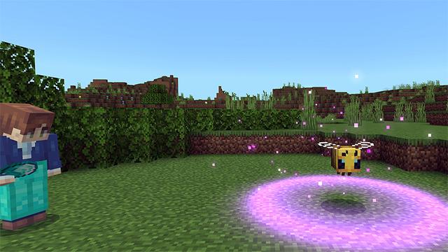 Screenshot of the Minecraft Bedrock Marketplace product Be a Mob Add-On created by Tsunami Studios.