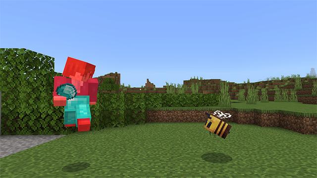 Screenshot of the Minecraft Bedrock Marketplace product Be a Mob Add-On created by Tsunami Studios.