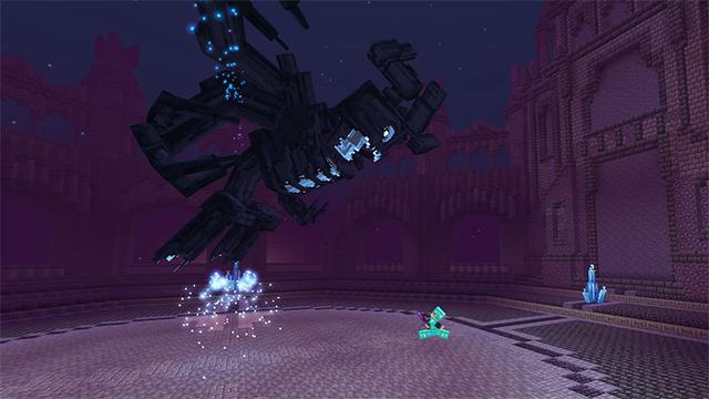 Screenshot of the Minecraft Bedrock Marketplace product BOSS EXPANSION created by Tsunami Studios.