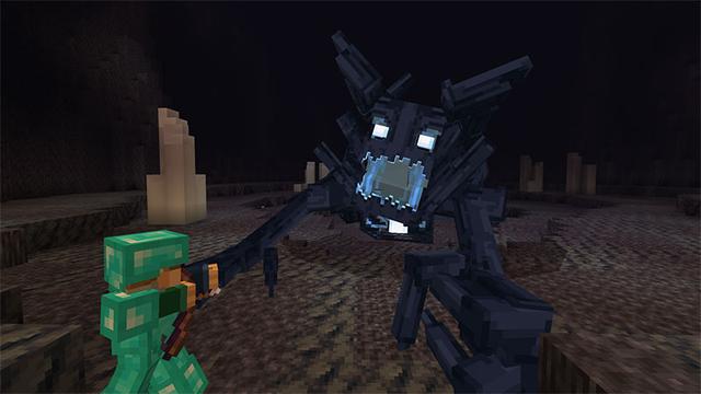 Screenshot of the Minecraft Bedrock Marketplace product BOSS EXPANSION created by Tsunami Studios.