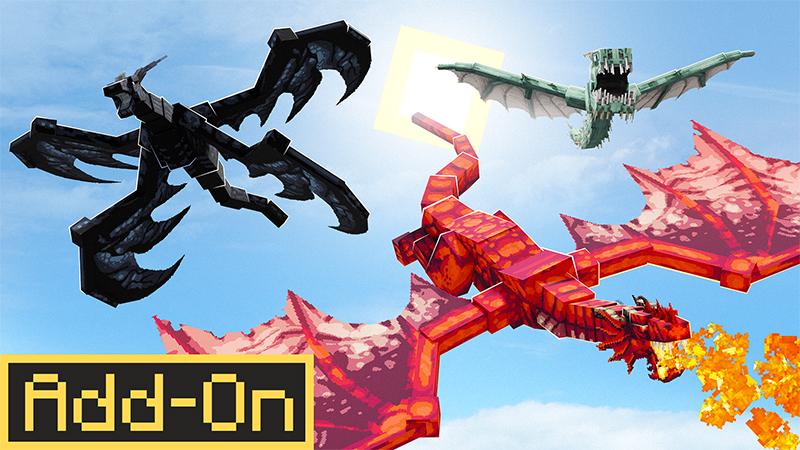 n*a様 CHANMINA - AREA DE DRAGONS 2 DRAGONS! Add-On by Tsunami Studios | CHUNK - Minecraft Bedrock