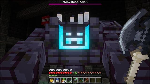 Screenshot of the Minecraft Bedrock Marketplace product Dungeon Crawler Add-On created by Tsunami Studios.