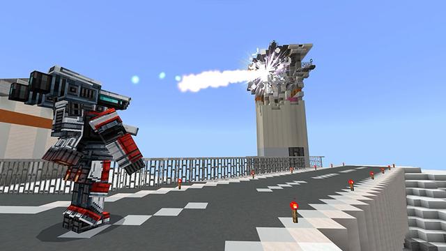 Screenshot of the Minecraft Bedrock Marketplace product Epic Weapons created by Tsunami Studios.
