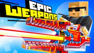 Thumbnail of the Minecraft Bedrock Marketplace product Armes épiques created by Tsunami Studios.