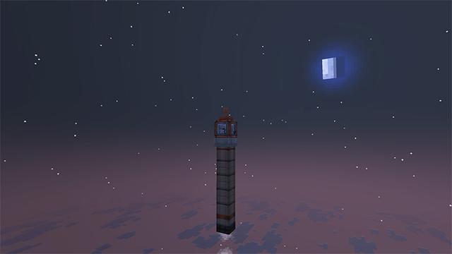 Screenshot of the Minecraft Bedrock Marketplace product Expanse: Dimension Add-On created by Tsunami Studios.