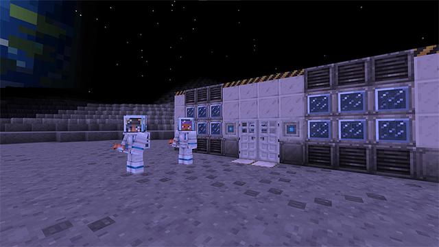 Screenshot of the Minecraft Bedrock Marketplace product Expanse: Dimension Add-On created by Tsunami Studios.