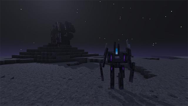 Screenshot of the Minecraft Bedrock Marketplace product Expanse: Dimension Add-On created by Tsunami Studios.