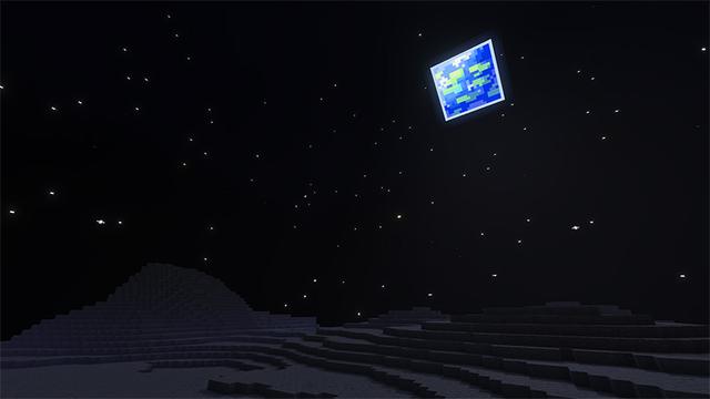 Screenshot of the Minecraft Bedrock Marketplace product Expanse: Dimension Add-On created by Tsunami Studios.