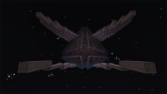 Screenshot of the Minecraft Bedrock Marketplace product Expanse: Dimension Add-On created by Tsunami Studios.