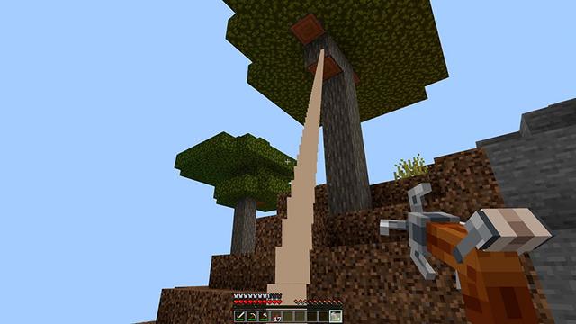 Screenshot of the Minecraft Bedrock Marketplace product Explore! Add-On created by Tsunami Studios.