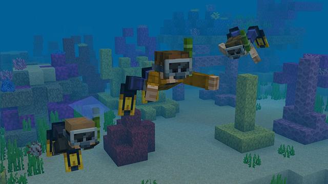 Screenshot of the Minecraft Bedrock Marketplace product Explore! Add-On created by Tsunami Studios.