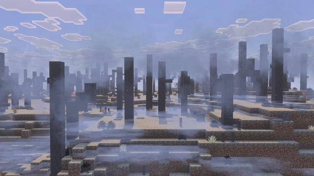 Screenshot of the Minecraft Bedrock Marketplace product Into The Wild Add-On created by Tsunami Studios.