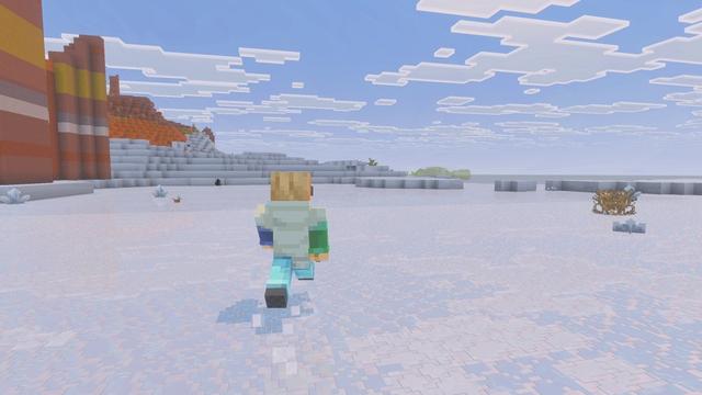 Screenshot of the Minecraft Bedrock Marketplace product Into The Wild Add-On created by Tsunami Studios.