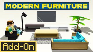 Thumbnail of the Minecraft Bedrock Marketplace product Modern Furniture Add-On created by Tsunami Studios.