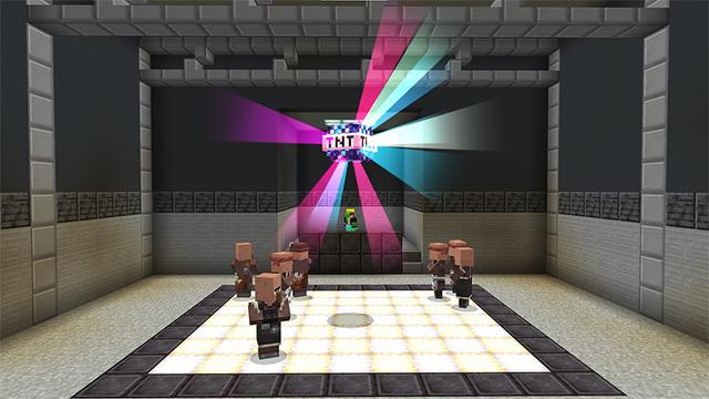 Screenshot of the Minecraft Bedrock Marketplace product More TNT! Add-On created by Tsunami Studios.