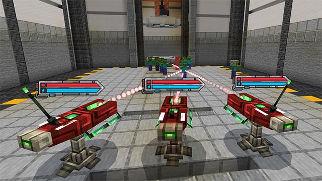 Screenshot of the Minecraft Bedrock Marketplace product Security+ created by Tsunami Studios.