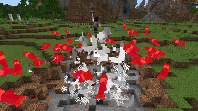 Screenshot of the Minecraft Bedrock Marketplace product Ultimate Weapons created by Tsunami Studios.