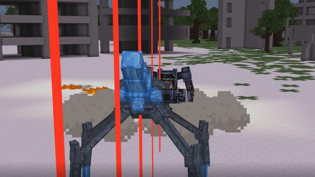 Screenshot of the Minecraft Bedrock Marketplace product Ultimate Weapons created by Tsunami Studios.