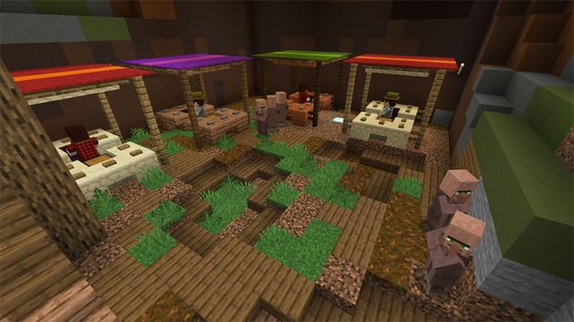 Screenshot of the Minecraft Bedrock Marketplace product Amazing Fortress created by UnderBlocks Studios.