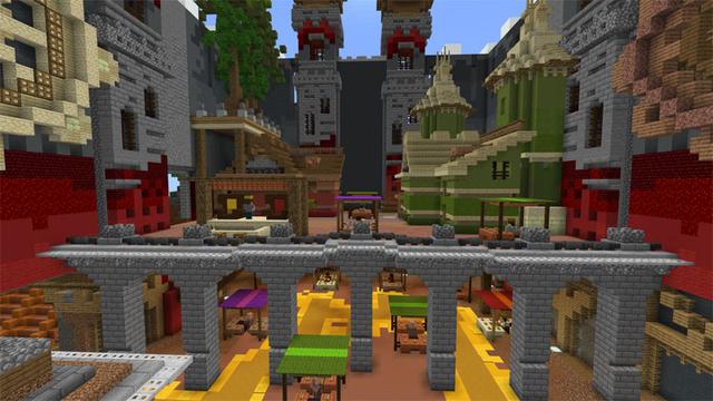 Screenshot of the Minecraft Bedrock Marketplace product Amazing Fortress created by UnderBlocks Studios.
