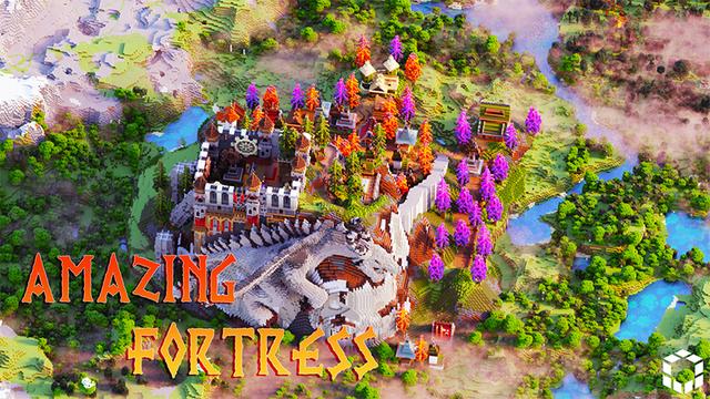 Thumbnail of the Minecraft Bedrock Marketplace product Amazing Fortress created by UnderBlocks Studios.