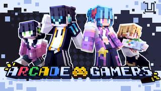 Thumbnail of the Minecraft Bedrock Marketplace product Arcade Gamers created by UnderBlocks Studios.