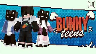 Thumbnail of the Minecraft Bedrock Marketplace product Bunny Teens created by UnderBlocks Studios.